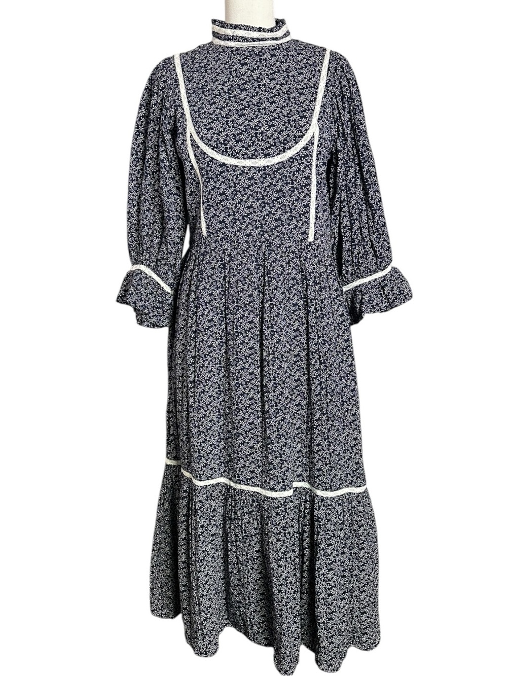 Free People Prairie Cottage Meadows Amaryllis Floral Print Dress Size 8 NWT - Picture 3 of 12